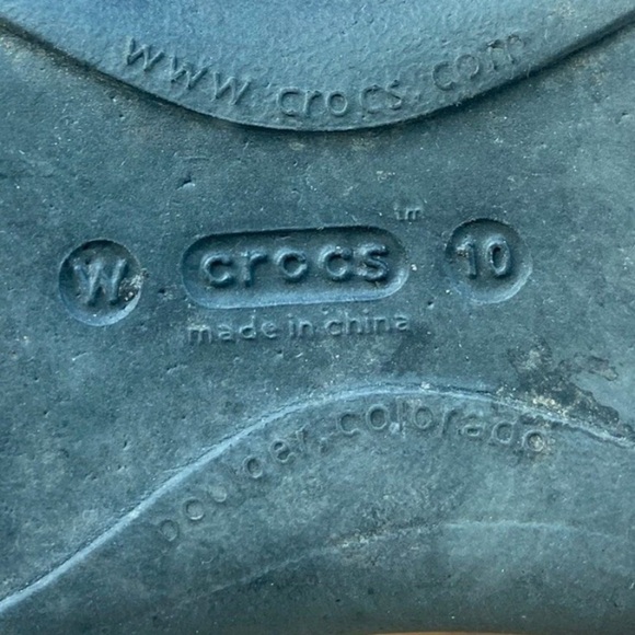 crocs mary jane style black size 10 - Picture 2 of 4